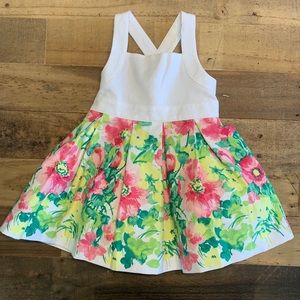 Janie and Jack spring summer floral dress NWT